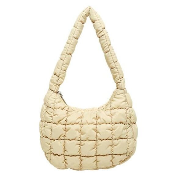 Quilted Ruched Shoulder Bag - Picture 16 of 16